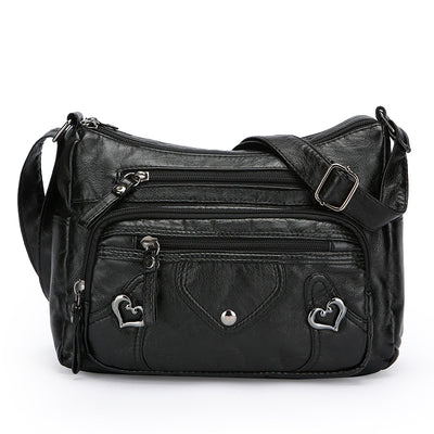 Bolso Bandolera de Lujo Versátil con Diseño Multicapas Espacioso - Image 5