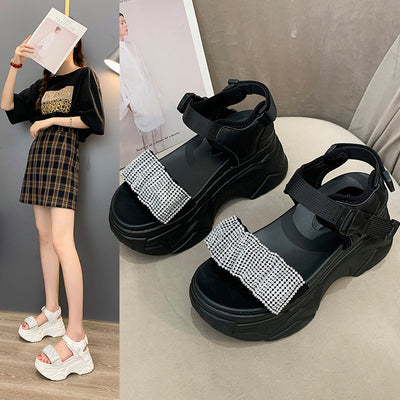Sandalias Deportivas Cómodas Estilo Coreano con Punta Redonda - Image 3