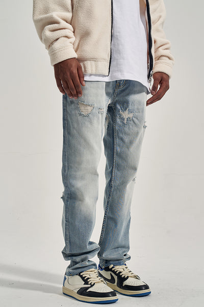 Jeans Holgados Trend Street para Hombre con Corte Slim en Tobillo - Image 4