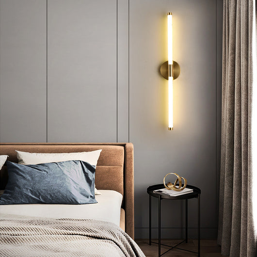 Lámpara de Pared Minimalista con Tira LED Lineal Creativa - Image 9