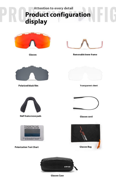 Gafas Deportivas Ciclismo Dual Protección UV - Montaña y Ruta - Image 25