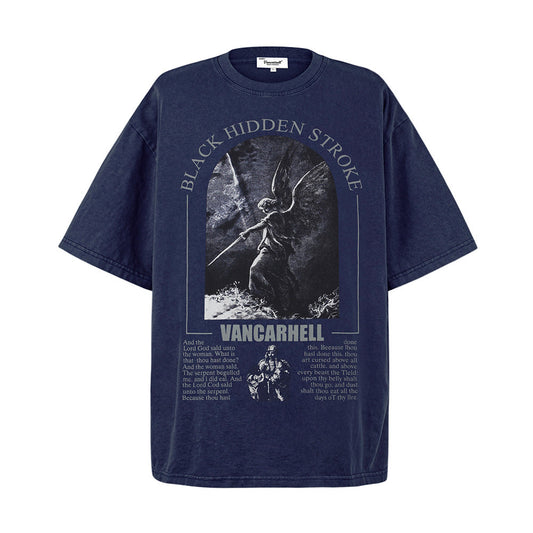 Playera Estampada Ángel de Moda para Hombre