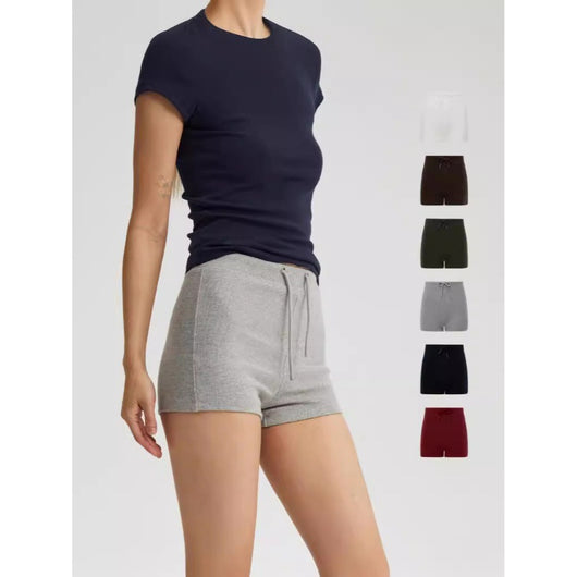 Short Deportivo de Cintura Alta con Bolsillo para Cadera - Yoga y Fitness - Image 2