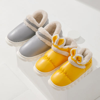 Pantuflas de Pareja Impermeables Antideslizantes de Algodón - Image 11