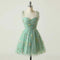 Vestido Halter Floral Verde para Mujer
