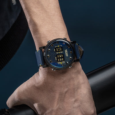 Reloj de Cuarzo de Cuero para Hombre - Elegancia Deportiva y Negocios - Image 12