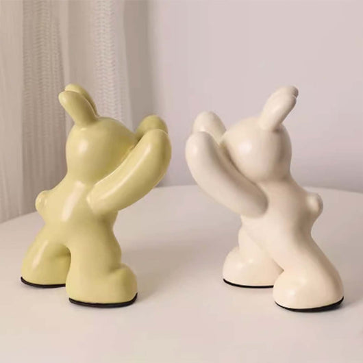 Sujetalibros Decorativos de Cerámica con Figuras de Animales