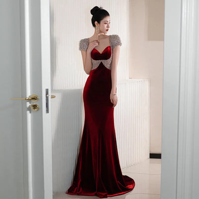 Vestido de Noche Elegante Adelgazante para Mujer - Image 2