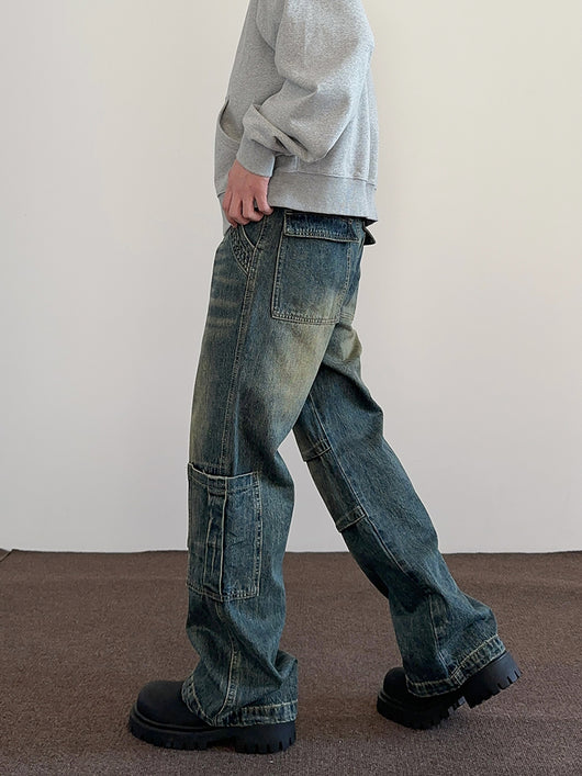 Jeans de Trabajo Vintage para Hombre y Mujer - Image 2
