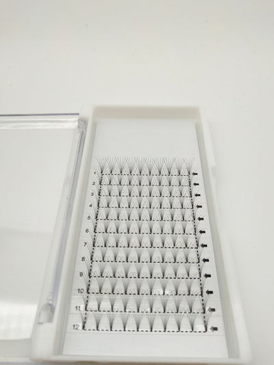Pestañas Postizas Esponjosas 6D con Tallo Corto Injertado - Image 10