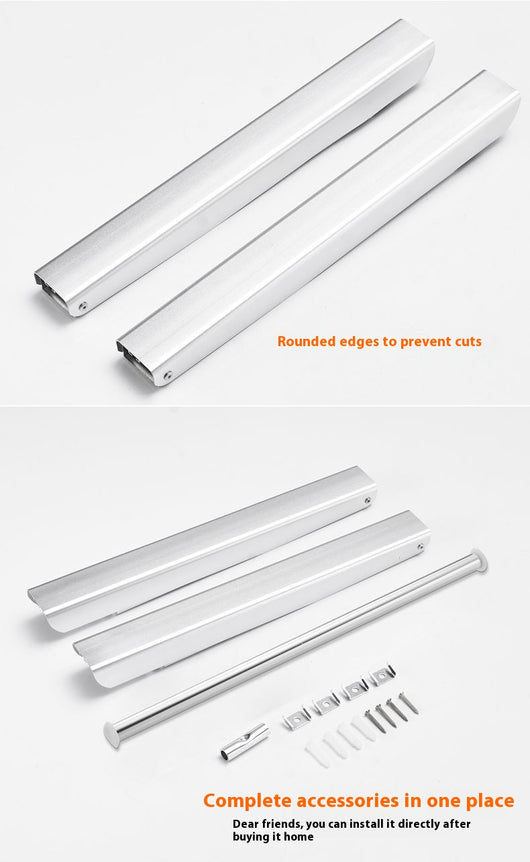 Tendedero Invisible Plegable de Aluminio sin Perforaciones - Image 11