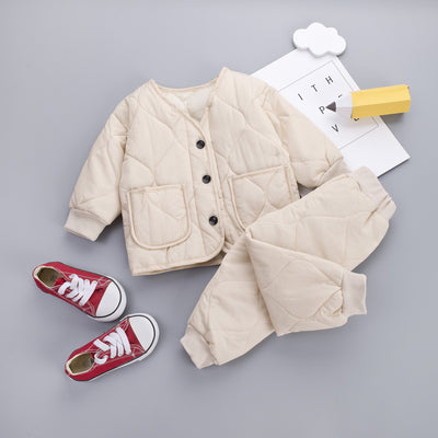 Conjunto de Dos Piezas Acolchado Infantil Versión Coreana Plus - Image 3