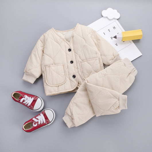 Conjunto de Dos Piezas Acolchado Infantil Versión Coreana Plus - Image 3