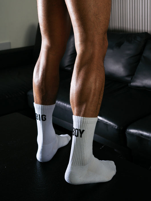 Calcetines Deportivos Largos de Algodón con Soporte de Arco - Image 6