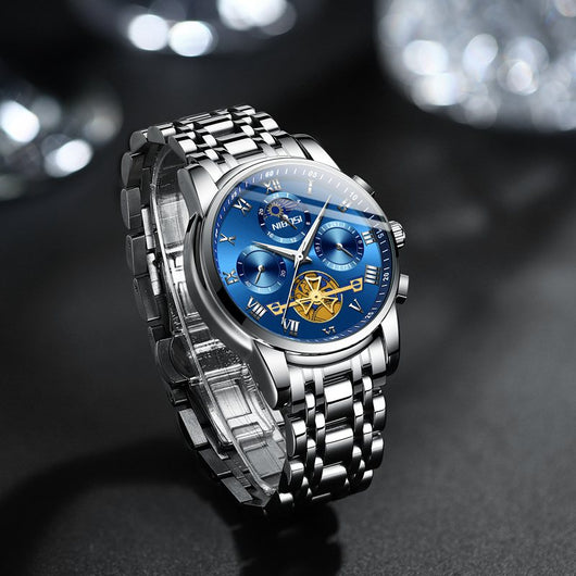 Reloj Mecánico para Hombre con Diseño Skeleton Casual - Image 14