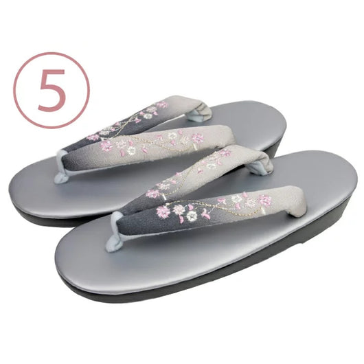 Chanclas Japonesas con Bordado Degradado - Image 7