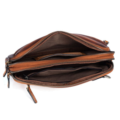 Billetera Vertical de Cuero Genuino Primera Capa Diseño Cuadrado para Hombre - Image 13
