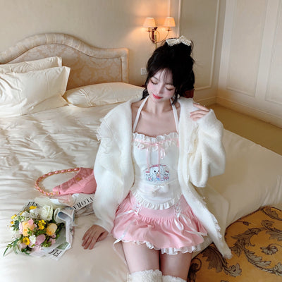 Conjunto Soft Girl Japonés: Blusa y Falda Dulce y Moderna - Image 6