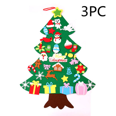 Árbol de Navidad de Fieltro Gigante DIY - Decoración Navideña Interactiva - Image 17