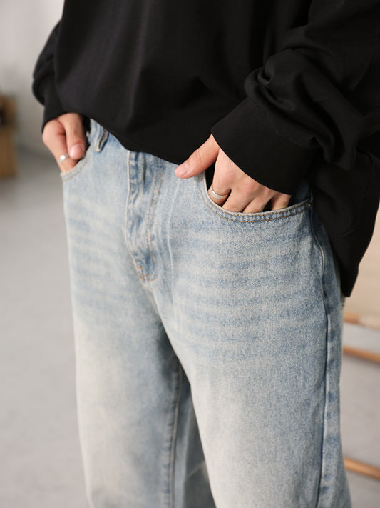 Pantalones Hiphop Anchos de Cintura Alta con Caída Suelta - Image 2