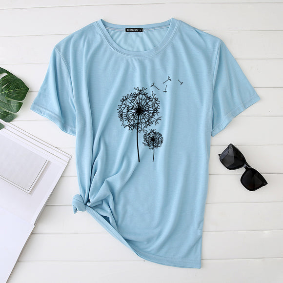 Camiseta Mujer Diente de León Inglés