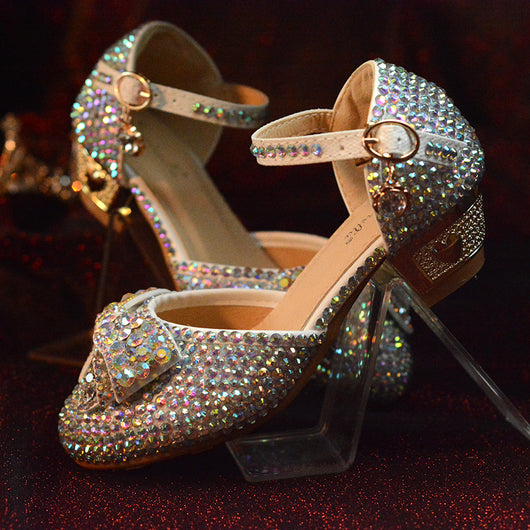 Zapatos de Princesa con Cristales y Destellos para Niñas - Image 6