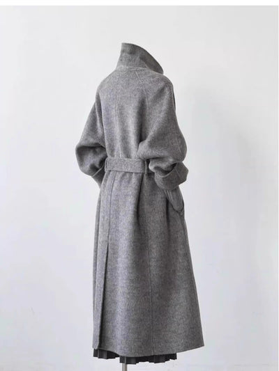 Abrigo de Cachemira Reversible para Mujer - Image 2
