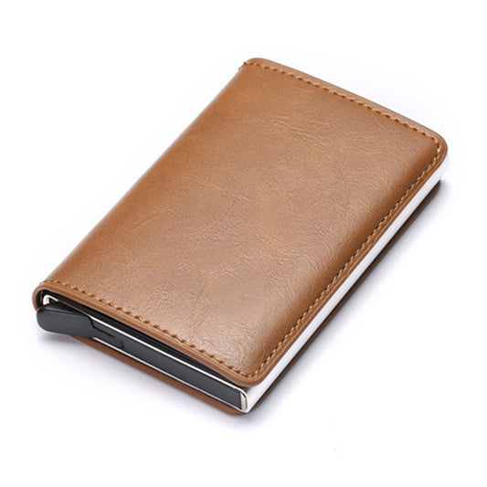Cartera Automática Anti Magnética de Aluminio con Apertura Emergente - Image 2