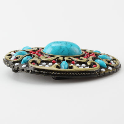 Cinturón de Cuero para Mujer con Adornos de Cuentas Decorativas - Image 5
