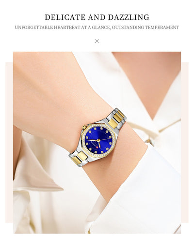 Reloj Elegante Impermeable con Cristales Decorativos - Image 12