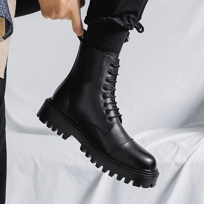Botas Martin Cortas de Suela Gruesa - Estilo Británico Trendy