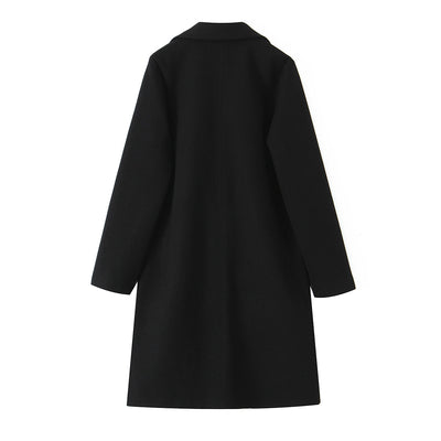Abrigo Suelto Midi para Mujer sin Hebilla - Corte Elegante y Cómodo - Image 8