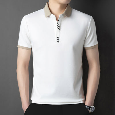 Camiseta Casual Hombre Cuello Solapa - Transpirable y Suave al Tacto - Image 3