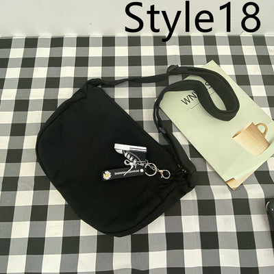 Bolsa Mensajero de Lona para Hombre - Bolso de Hombro Ligero y Versátil - Image 19