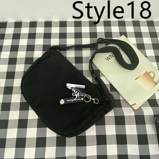 Bolsa Mensajero de Lona para Hombre - Bolso de Hombro Ligero y Versátil - Image 19