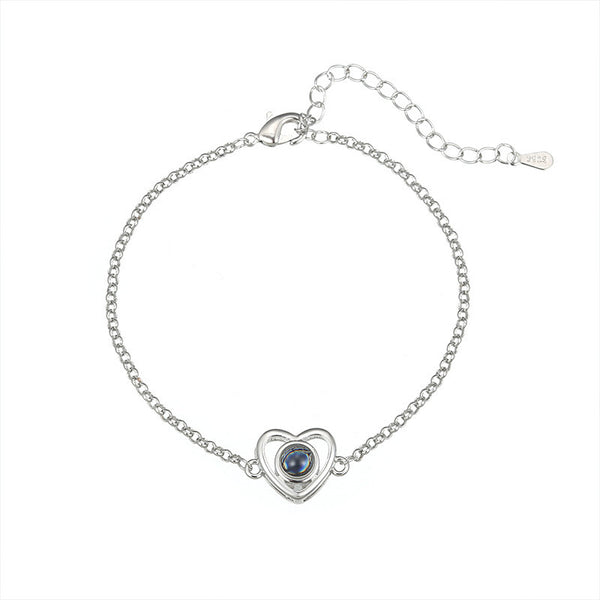 Pulsera de Piedra con Proyección de Foto Personalizada - Amor Eterno - Image 4