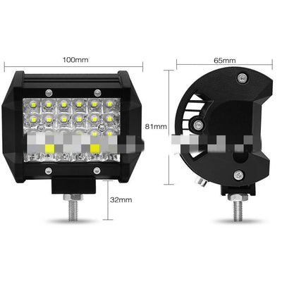 Barra de Luces LED 72W de 4 Filas para Vehículos Todoterreno - Image 4