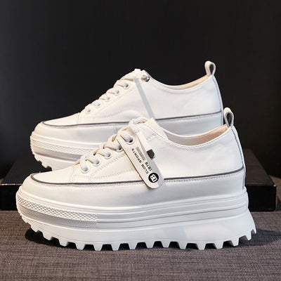 Zapatos Casuales de Cuero con Alzada Interna y Punta Redonda - Image 12