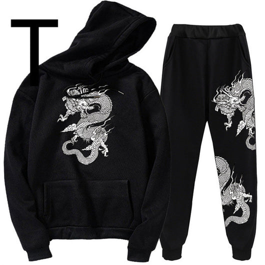 Conjunto Deportivo de Dos Piezas en Fleece Estampado - Image 4
