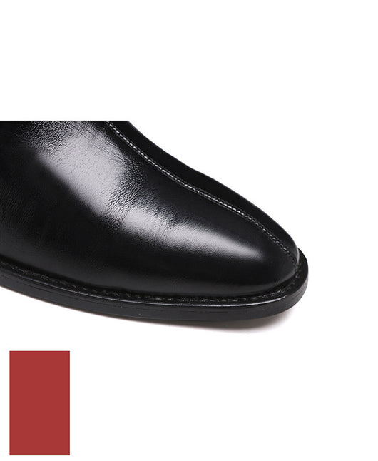 Botas Martin Puntiagudas de Cuero para Hombre - Estilo Británico Premium - Image 15