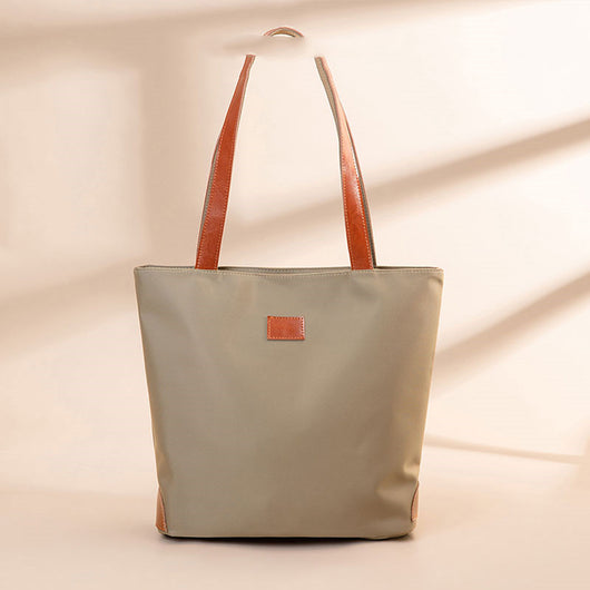 Bolsa de Lona Oxford para Mujer con Bandolera Simple y Gran Capacidad - Image 12