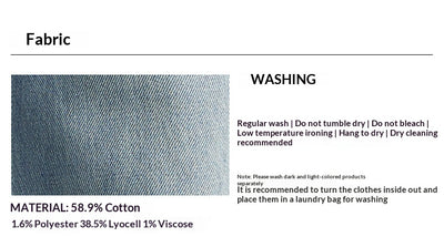Jeans Rectos Rotos para Hombre en Lavado Claro - Image 10
