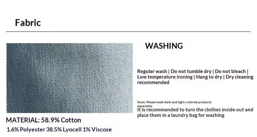 Jeans Rectos Rotos para Hombre en Lavado Claro - Image 10