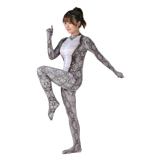 Disfraz de Serpiente Verde Hongbo para Halloween - Image 3