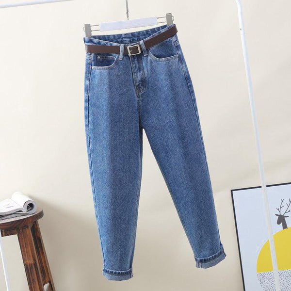 Jeans Harem Cintura Alta para Mujer - Colección Otoño