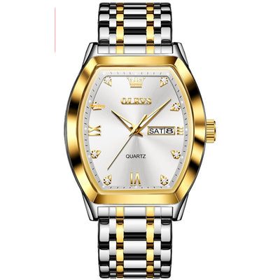 Reloj de Negocios Cuarzo Barril Auténtico para Hombre - Image 11