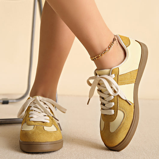 Zapatillas Deportivas Retro Clásicas con Cordones y Punta Redonda - Image 10