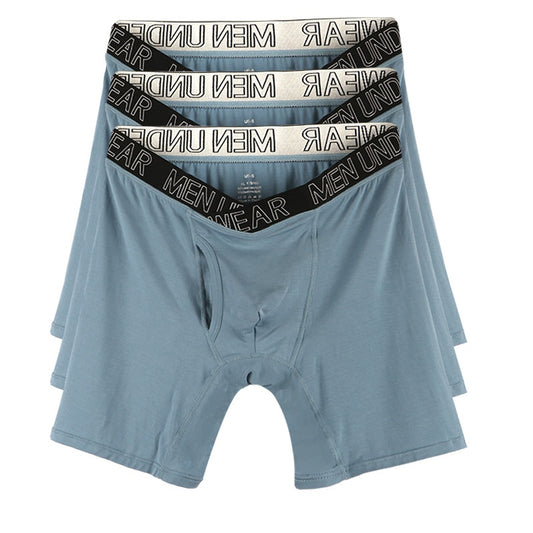 Boxer Briefs Deportivos Hombre Largo Transpirable con Soporte en V