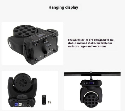 Luz LED Moving Head Beam Full Color para Iluminación Profesional - Image 9