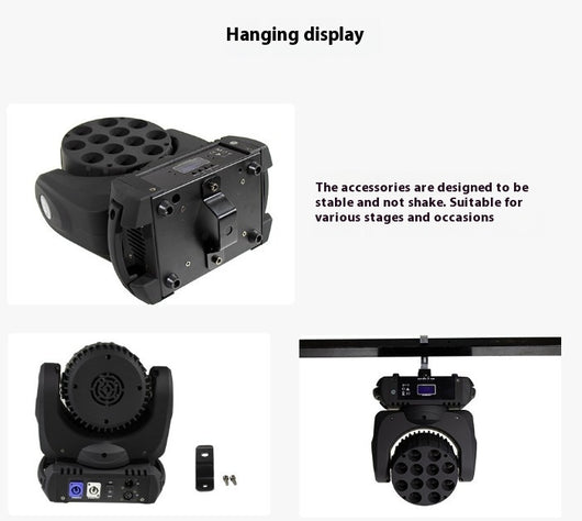 Luz LED Moving Head Beam Full Color para Iluminación Profesional - Image 9